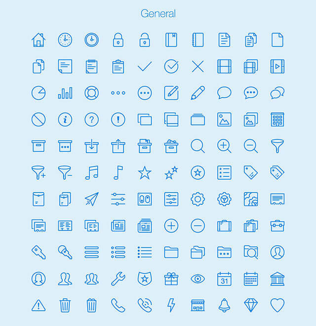 450 Outline Icons